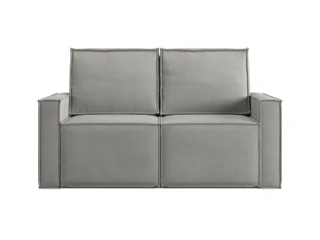 Диван-кровать Лофт мини 2 модуля, Zara (Зара)-Steel (стил) 52