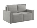 Диван-кровать Лофт мини 2 модуля, Zara (Зара)-Steel (стил) 52