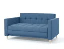 Диван-кровать Квадро велюр Зара Океан 45 арт. 1961291