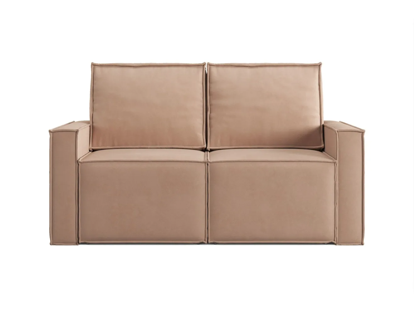 Диван-кровать Лофт мини 2 модуля, Max Beige (Макс беж) 7 арт. 9738