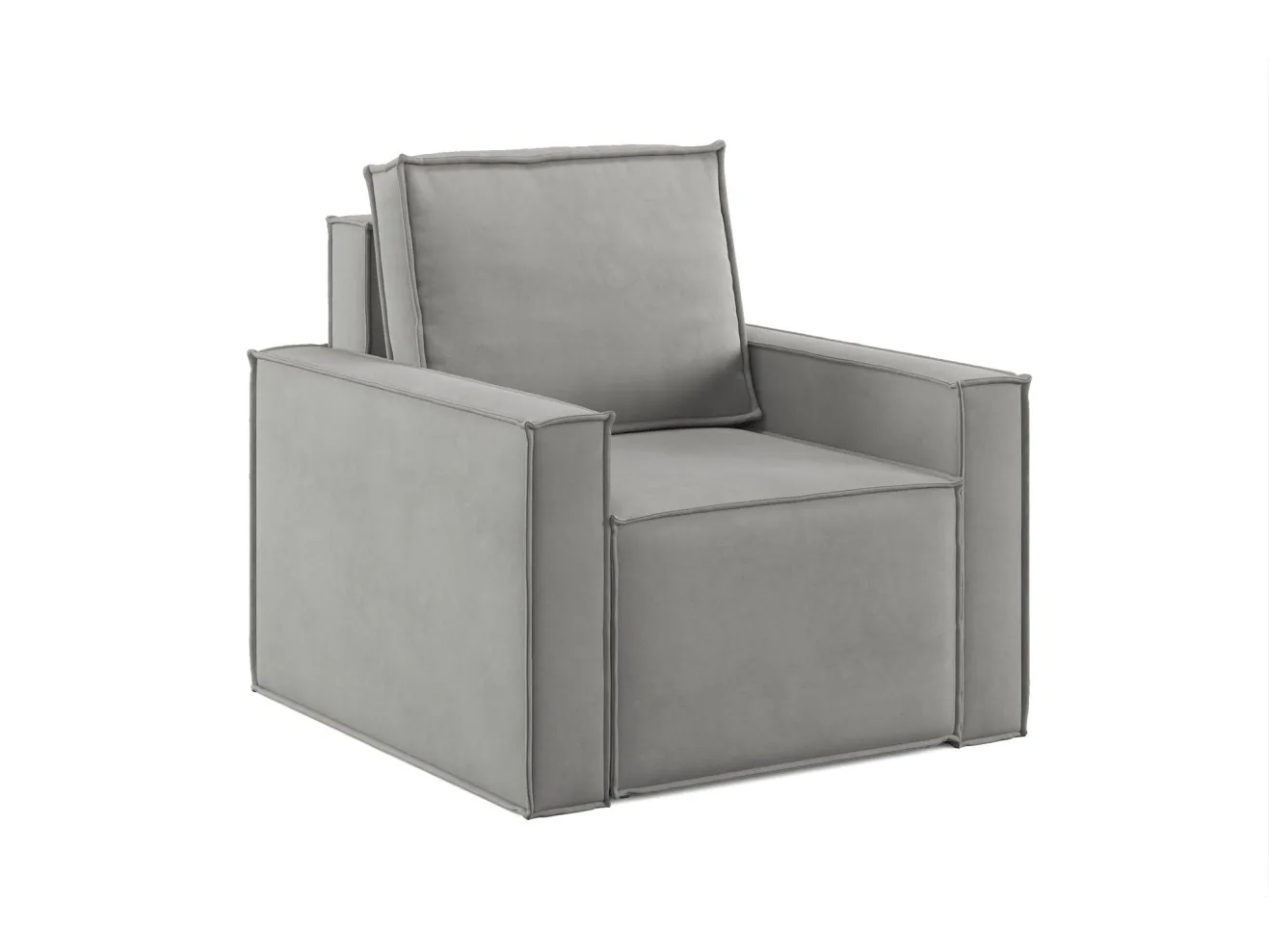 Кресло-кровать Лофт мини, Zara-Steel 52 (Зара Стил) арт. 9737