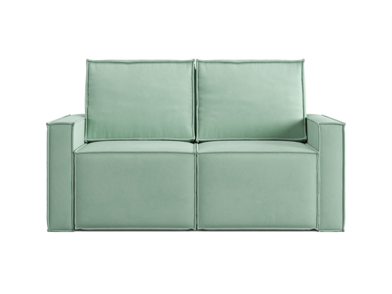 Диван-кровать Лофт мини 2 модуля, Zara (Зара)-Mint (Минт) 14