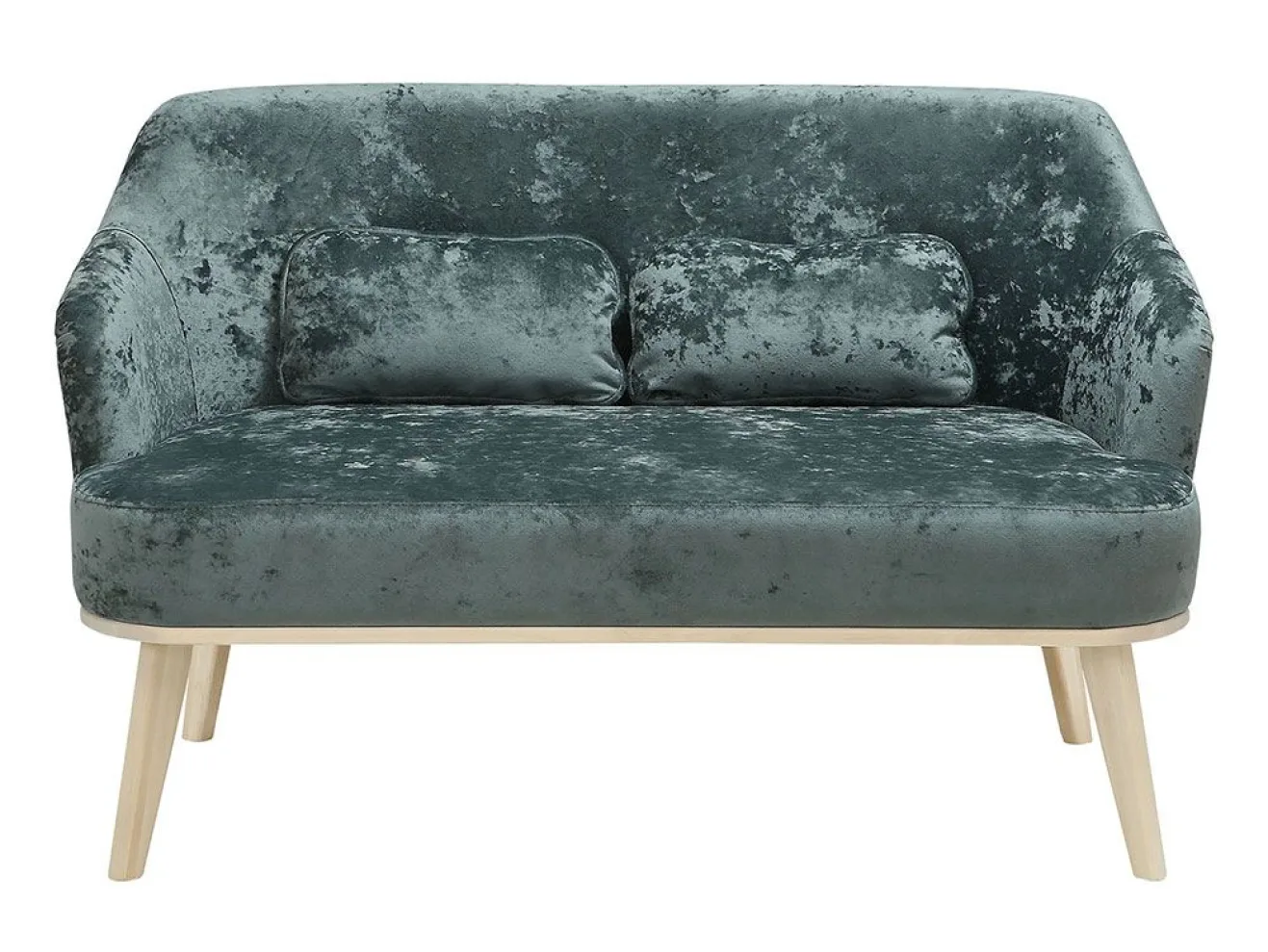 Диван Комфорт-5 plush dusty green (плаш дасти грин)/бесцветный лак арт. 501667