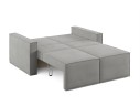 Диван-кровать Лофт мини 2 модуля, Zara (Зара)-Steel (стил) 52