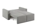Диван-кровать Лофт мини 2 модуля, Zara (Зара)-Steel (стил) 52 арт. 9745