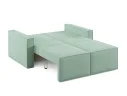 Диван-кровать Лофт мини 2 модуля, Zara (Зара)-Mint (Минт) 14 арт. 9744