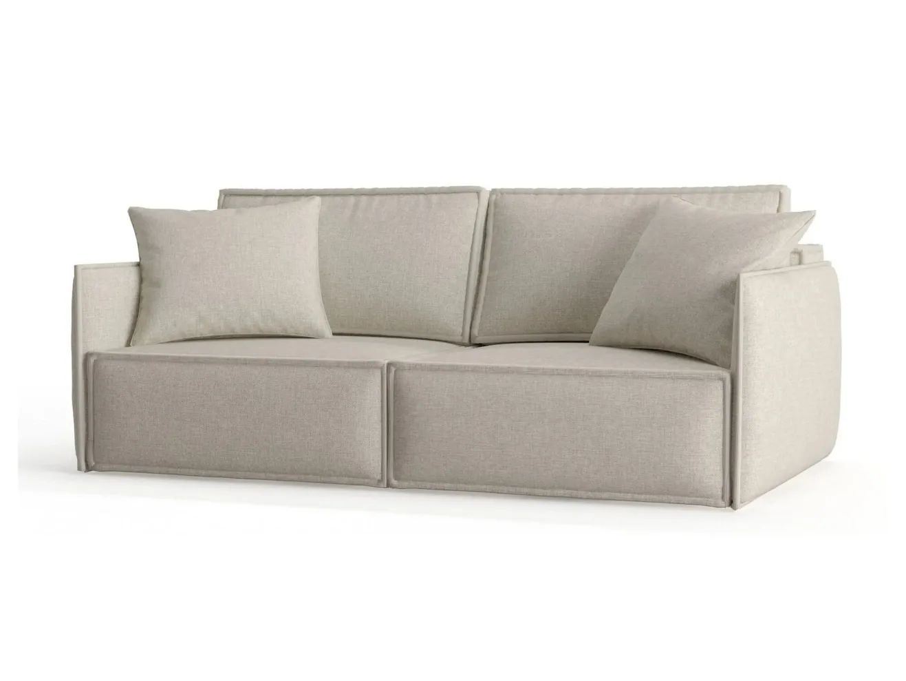 Диван-кровать Стенли, рогожка Dream Beige (Дрим беж) арт. 225266