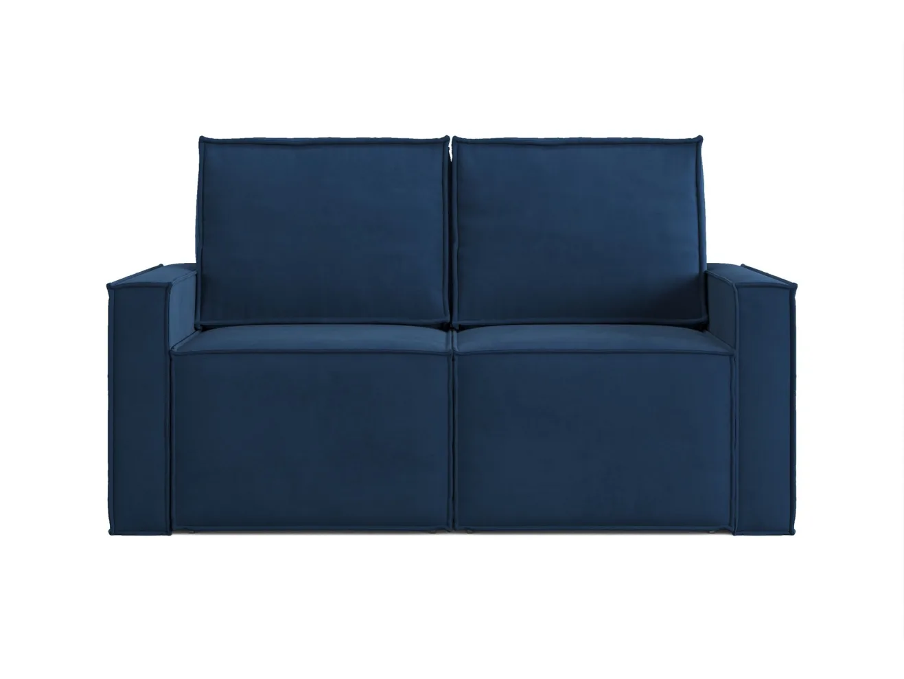 Диван-кровать Лофт мини 2 модуля, Zara (Зара)-Indigo (Индиго) 26 арт. 9742