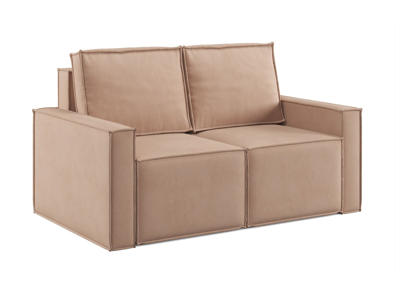 Диван-кровать Лофт мини 2 модуля, Max Beige (Макс беж) 7