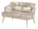 Диван Комфорт-5 plush cream (плаш крем)/бесцветный лак