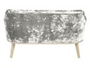 Диван Комфорт-5 plush silver (плаш сильвер)/бесцветный лак