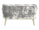 Диван Комфорт-5 plush silver (плаш сильвер)/бесцветный лак арт. 501666