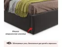 Комплект для сна Selesta 1200 шоколад с подъемным механизмом арт. Тэ-00004890