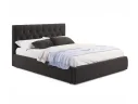 Мягкая кровать Verona 1600 шоколад с подъемным механизмом арт. Тэ-00003803