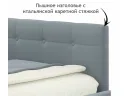 Односпальная кровать-тахта Bonna 900 серая с подъемным механизмом арт. Тэ-00002689