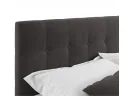 Мягкая кровать Selesta 1600 шоколад с подъемным механизмом арт. Тэ-00004242