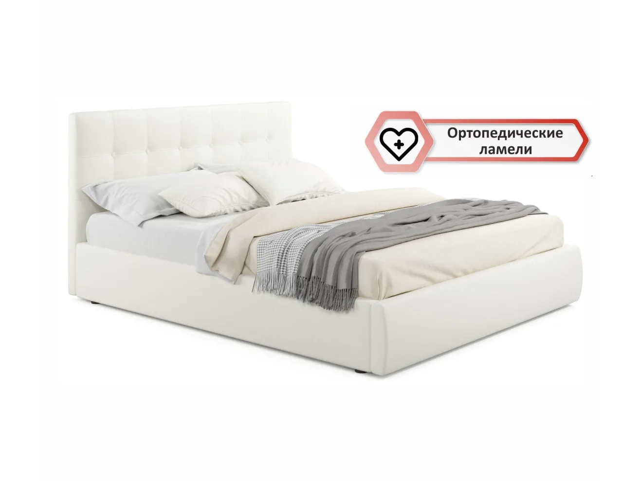 Комплект для сна Selesta 1400 беж с ортопед. основанием арт. Тэ-00002487