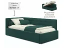 Односпальная кровать-тахта Bonna 900 изумруд с подъемным механизмом арт. Тэ-00005549