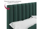 Мягкая кровать Olivia 1600 изумруд с ящиками арт. Тэ-00005452