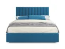 Мягкая кровать Olivia 1400 синяя с ортопедическим основанием арт. Тэ-00004142