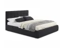 Мягкая кровать Selesta 1400 темная с матрасом PROMO B COCOS с подъемным механизмом арт. Тэ-00002403