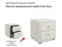 Мягкая кровать Milena 1200 беж с ортопедическим основанием арт. Тэ-00005483