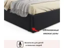 Мягкая кровать Verona 1800 темная с подъемным механизмом арт. Тэ-00003838
