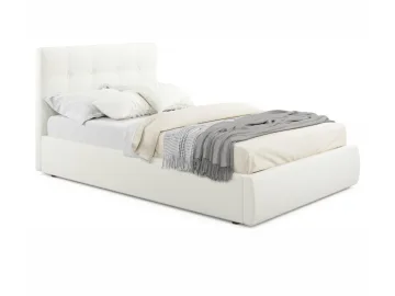 Мягкая кровать Selesta 1200 беж с подъем.механизмом