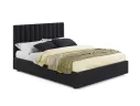 Мягкая кровать Olivia 1800 темная с подъемным механизмом арт. Тэ-00004090