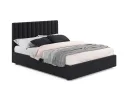 Мягкая кровать Olivia 1400 темная с ортопедическим основанием арт. Тэ-00004146