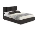 Мягкая кровать Olivia 1400 шоколад с ортопедическим основанием арт. Тэ-00004147