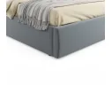 Мягкая кровать Verona 1400 серая с подъемным механизмом арт. Тэ-00003818