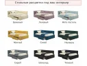 Односпальная кровать-тахта Afelia с ящиками 900 изумруд с ортопедическим основанием арт. Тэ-00005558