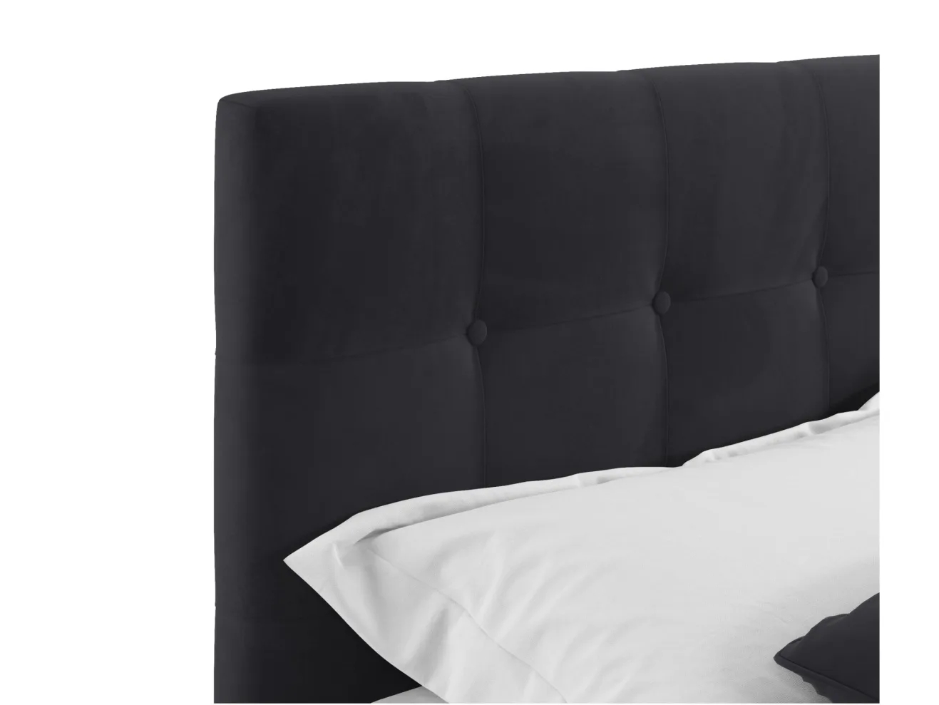Мягкая кровать Selesta 1200 темная с подъем.механизмом арт. Тэ-00002673