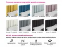 Мягкая кровать с тумбами Olivia 1600 серая с подъемным механизмом арт. Тэ-00004254