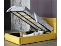 Мягкая кровать Selesta 1200 желтая с подъем.механизмом арт. Тэ-00002670