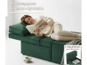 Мягкое дизайнерское кресло-кровать Слайд/Slide изумруд арт. Тэ-00006970
