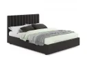 Мягкая кровать Olivia 1800 шоколад с подъемным механизмом арт. Тэ-00004091