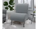 Мягкое дизайнерское кресло Pati букле базальт арт. Тэ-00005424