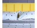 Мягкая кровать Betsi 1600 желтая с подъемным механизмом арт. Тэ-00002978