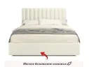 Мягкая кровать Olivia 1400 беж с ортопедическим основанием арт. Тэ-00004145