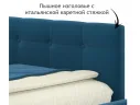 Односпальная кровать-тахта Bonna 900 синяя с подъемным механизмом арт. Тэ-00002687