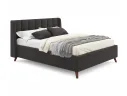 Мягкая кровать Betsi 1600 шоколад с подъемным механизмом арт. Тэ-00003880