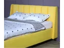 Мягкая кровать Betsi 1600 желтая с подъемным механизмом арт. Тэ-00002978