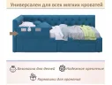 Мягкий защитный бортик синий арт. Тэ-00005383