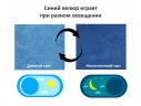 Односпальная кровать-тахта Bonna 900 с защитным бортиком синяя и подъемным механизмом арт. Тэ-00005407