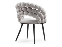 Ball gray / black Стул на металлокаркасе арт. 1034039