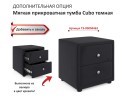 Мягкая кровать Verona 1600 темная с ортопедическим основанием арт. 804263