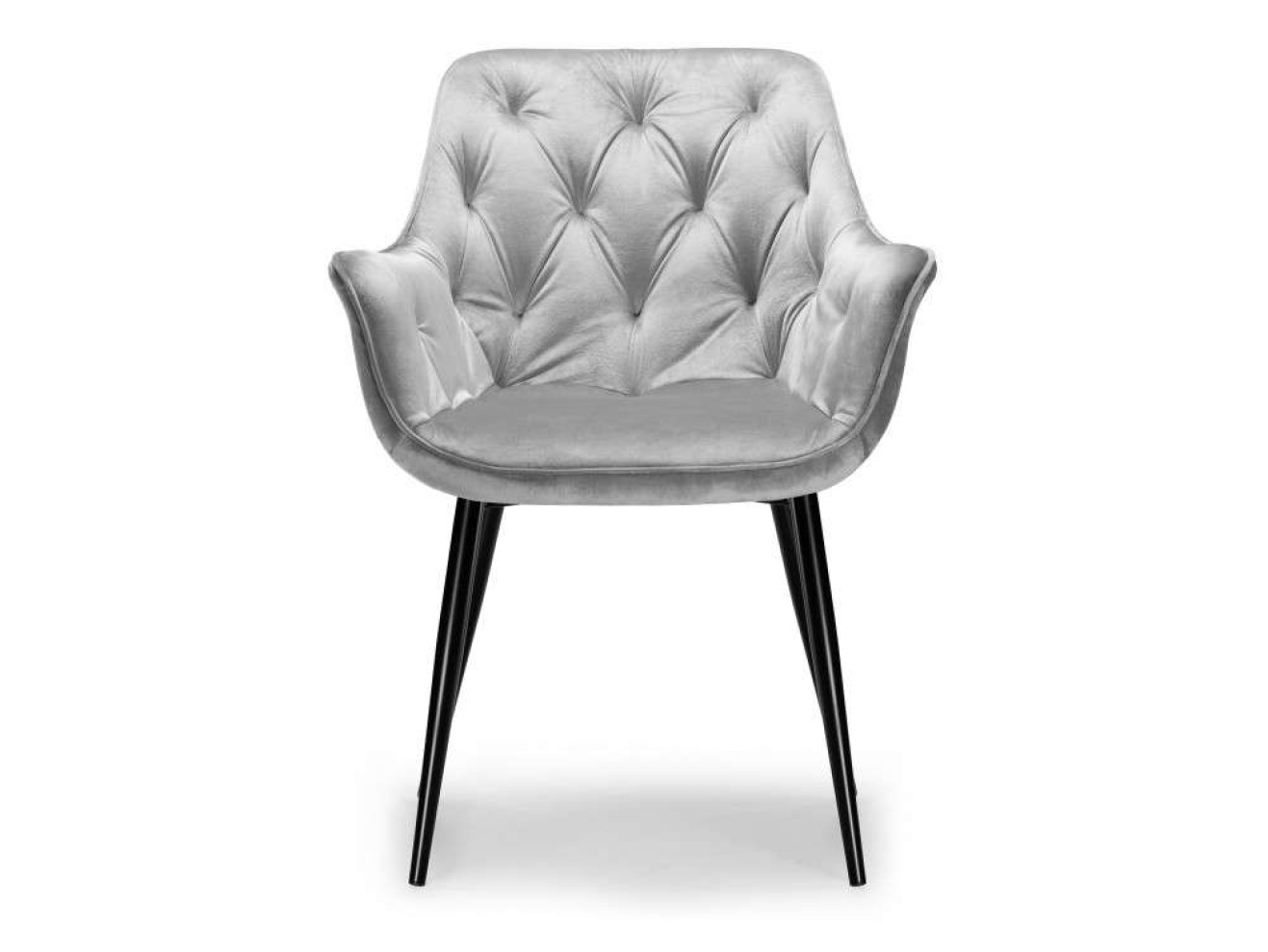 Remo light gray Стул на металлокаркасе