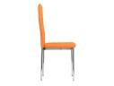 на металлокаркасе DC2-001 orange Стул на металлокаркасе